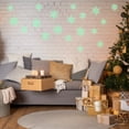 thumbnail image 6 of PEIBang Glow in The Dark Christmas Snowflake Wall Decal,Luminous Christmas Snowflake Wall Stickers for Holiday Decoration and Party Supplies, 6 of 6