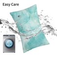 thumbnail image 6 of Salouo Blue Marble Pattern Pillow Cases,1PC Pillow Covers with Envelope Closure Decorative Pillow Case for Bed Couch,Pillows Not Included-16"x24", 6 of 6