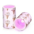 thumbnail image 7 of Yayeee Flameless Candles with Remote Flickering Battery Operated Multi Color Changing, Love Connection, 7 of 7
