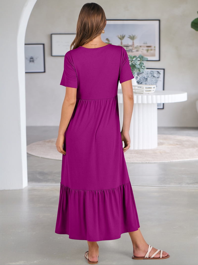 ball gown evening dress Long Sleeves Ball Gown Lace Appliques Prom Dresses Burgundy Evening Dress Purple / US16W