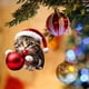 thumbnail image 3 of Lindos colgantes de árbol de Navidad con forma de gato, adornos navideños acrílicos, decoraciones colgantes para puertas de automóviles, ventanas, regalos de Navidad, Año Nuevo 2024, 3 of 4