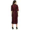 thumbnail image 3 of Phagun Kurta en Rayonne de Designer Bollywood Abstrait Robe Ethnique Tunique Kurti, 3 of 5