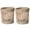Quantity 2, variant on Natural Wicker Woven Tea Light Candle Holder, Hand Woven Votive Tealight Candle Holder for Mothers Day Decoration Coastal Boho Beach House Seagrass Votive Candle Holder for Dining Table Kitchen