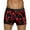 Z02-Black, variant on YAYUBA Mens Underwear Heart Print Boxer Shorts Mens Valentines Day Printed Underwear Style Red Bubble Special Love Rose Shorts Mid Waist