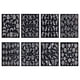 thumbnail image 1 of Calcomanías adhesivas para decoración de uñas, accesorios para decoración de uñas en relieve 5D, suministros de decoración autoadhesivos para decoración de uñas, 8 hojas, 7,8*6cm., 1 of 5