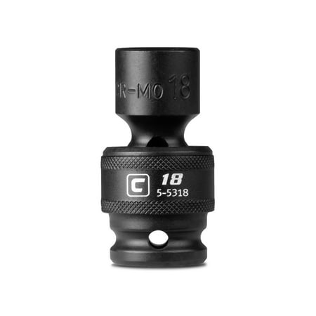 UPC: 0886352553186 | Capri Tools 18 mm Universal Impact Socket  1/2-Inch Drive  6-Point  Metric