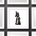 thumbnail image 3 of Gallery Pops The Witcher Season 1 - Yennefer Woodcut Wall Art, White Framed Version, 12" x 12", 3 of 5