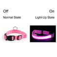 thumbnail image 5 of Dog Collar, USB Rechargeable LED Light Up Collar, Waterproof Glow In Dark Adjustable Safety Pet Collar For Medium Large Dogs 6 Colors, 5 of 7