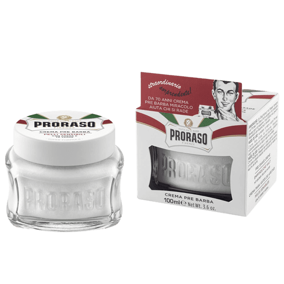 Crema de preafeitado Proraso para piel sensible 100 ml