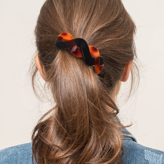 AURARMLET 2Pcs Retro Hair Barrettes for Thick Hair Stylish Secure Hold Comfortable Wear