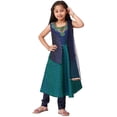 thumbnail image 2 of Aswini Girls Jacket Style Salwar Suit | Readymade Indian Girls Churidar Salwar Suit Jacket Style Top, 2 of 5