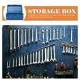 thumbnail image 4 of Mechanics Tool Box Car Trunk Tool Storage Box Repairing Tool Box Iron Tools Organizer, 4 of 8
