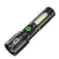 thumbnail image 2 of Flashlights For Emergencies, Emergency Flashlight, Bright Flashlights High Lumens, LED Rechargeable Flashlight High Lumens Super Bright Long Throw Beam High Powered Flashlight Zoomable For Emergenc, 2 of 9