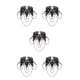 thumbnail image 2 of Sonducket Gargantilla de vampiro collar negro exquisita piedra preciosa erógenos cómodos colmillos para Cosplay para Festival para fiesta Collar 5piezas Sonducket CBP214017, 2 of 6