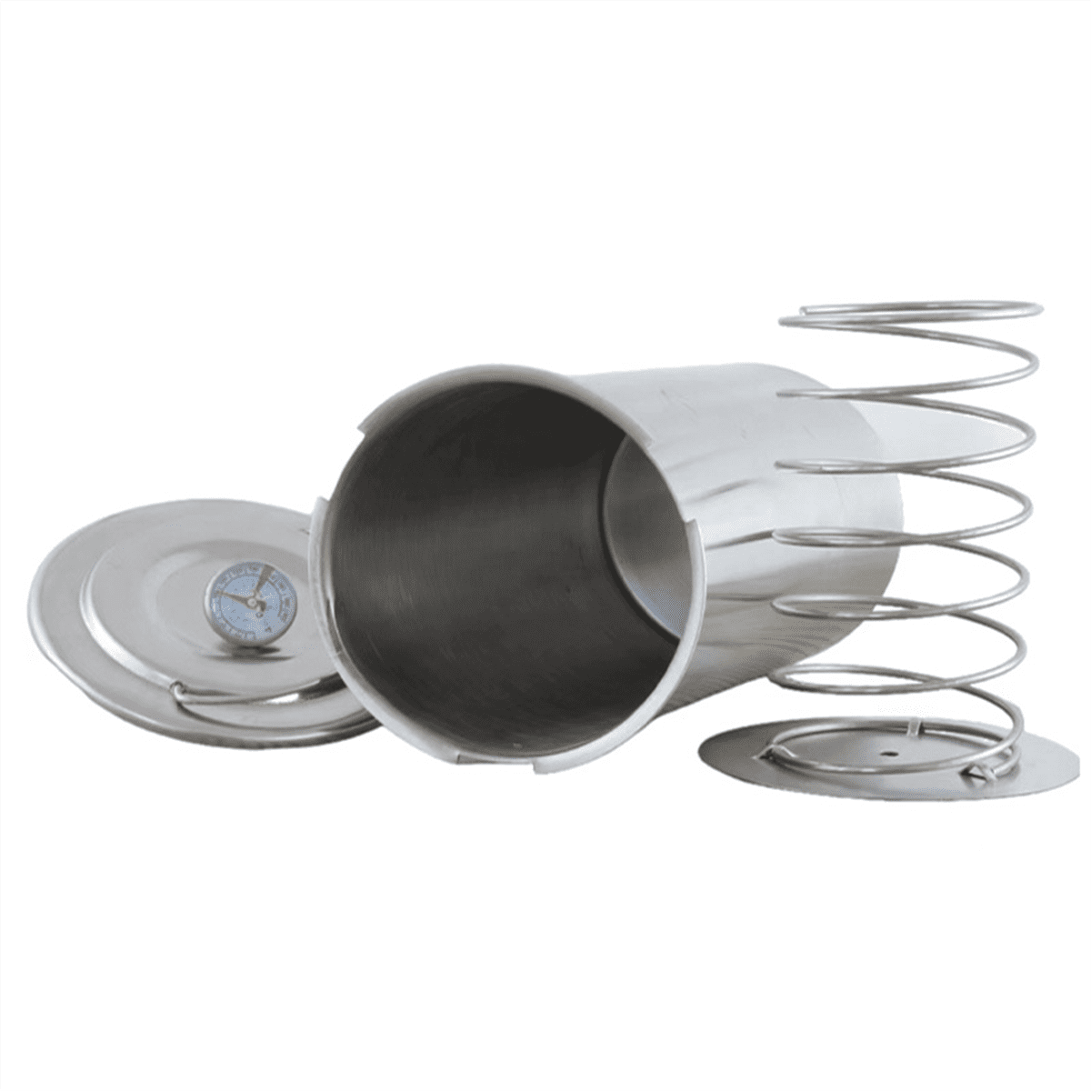 Stainless Steel Ham Maker Machine with Thermometer, Meat Poultry Kitchen Cooking Tools