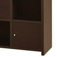 thumbnail image 4 of Spencer Bookcase with Cube Storage Compartments Cappuccino, 4 of 6