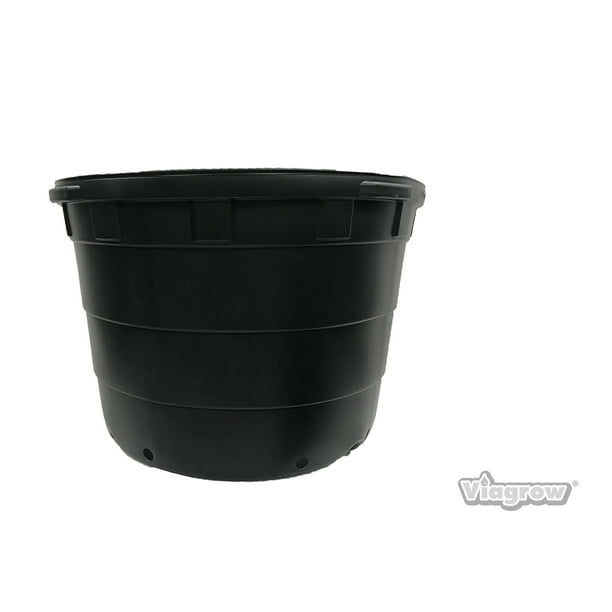 50 Gal. Round Plastic Nursery Garden Pots (5Pack) (47 actual gallons