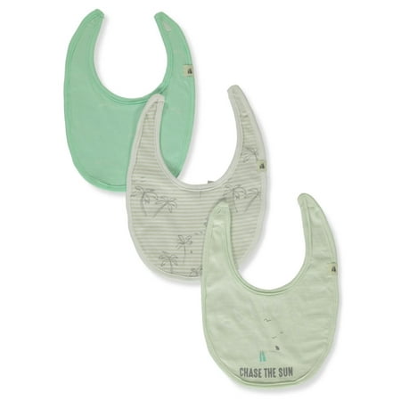 

Mother s Promise Baby Boys 3-Pack Bibs - green/multi one size