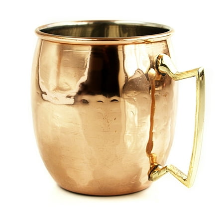 Moscow Mule Hammered Copper 20 Ounce Drinking Mug (Best Vodka Brand For Moscow Mule)