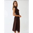 thumbnail image 2 of Comfort Fit Midi Dress with Crew Neck, 2 of 7