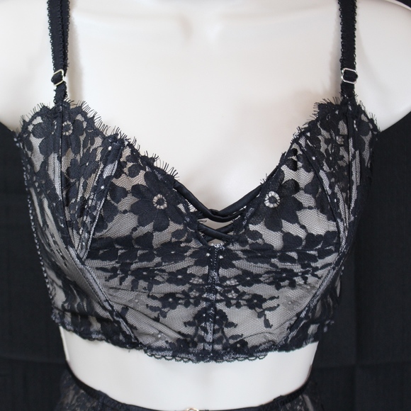 victoria secret fishnet bralette