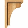 thumbnail image 3 of 8"W x 8"D x 12"H Huntington Rough Sawn Corbel w/Backplate, Western Red Cedar, 3 of 9