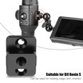 thumbnail image 1 of Cergrey Stabilizer Mount Plate for DJI Ronin S, Mounting Plate for DJI Ronin S, Aluminium Alloy Camera External Mounting Plate with Fittings Monitor Holder for DJI Ronin S, 1 of 9