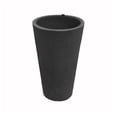 thumbnail image 4 of Algreen Crete 25" Self-Watering Planter, Tall, Black Resin, 4 of 7