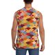 thumbnail image 4 of Balery Japanese Style Fish Scales Camisetas sin mangas para hombre, absorbe la humedad y protege contra el mal olor.-Medium, 4 of 7
