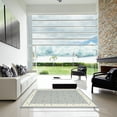 thumbnail image 7 of Ahgly Company Machine Washable Indoor Rectangle Contemporary Dark Goldray Area Rugs, 2' x 5', 7 of 7