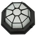 thumbnail image 1 of Efficient Lighting EL-109-113-BLK Outdoor Flushmount- Exterior Ceiling Light Fixture- Energy Star Qualified, 1 of 1