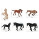 thumbnail image 5 of 6 piezas de figuras de caballos de simución modelos de decoración para A Zulema Figura Animales Miniaturas, 5 of 8