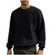 thumbnail image 2 of pstuiky camisas de manga larga para hombre, Sudadera con capucha y cuello redondo de manga larga de color liso para hombre Tops casuales para hombres xxl, 2 of 9