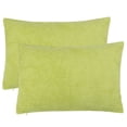 thumbnail image 1 of Unique Bargains 2-Piece Polyester  Corn Striped Cushion Covers Throw Pillow Cover, 1 of 10