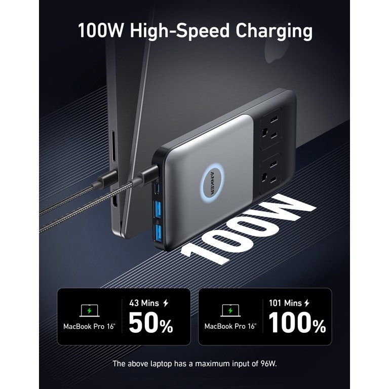 Anker 727 Charging Station (GaNPrime 100W) and Anker 765 USB-C to