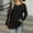 Black, variant on Hauaitttt Women Sweaters Long Sleeve Lightweight Sweaters Crewneck Pullovers Casual Sweaters Loose Fit Tops WomanSummer Tops Raglan Short Sleeve Shirt Women Women Compression Shirts Long Sleeve