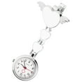 thumbnail image 2 of EeaseMX Reloj colgante de enfermera creativo Reloj colgante de doctor Reloj colgante de moda Reloj de bolsillo médico para uso decorativo (blanco), 2 of 7