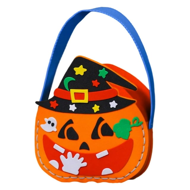 asddcavvf Rangement de Bonbons d'Halloween pour Fêtes, Bonbons Réutilisables Durables pour Avoine de Nuit, Sacs à Lunch Transparents pour Portions Alimentaires