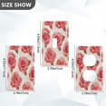 thumbnail image 4 of Switch Panel Switch Decoration 2.76x4.53x0.28 Inches Toggle Switch Switch Plate Wall Plates Living Room Kitchen Bedroom Study Switches Pretty Red Roses7, 4 of 8