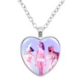 thumbnail image 1 of Collar WJDNHKYD con Dije de Corazón Estilo Pop Coreano, 1 of 3