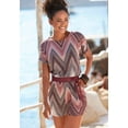 thumbnail image 2 of LASCANA Women's Chevron Print Romper, 2 of 5