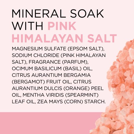 (4 PACK) DR TEAL’S EPSOM SALT MAGNESIUM SOAK, RESTORE & REPLENISH WITH PINK HIMALAYAN MINERAL, 3 LBS