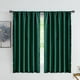 thumbnail image 2 of Cortinas Treatmentex Pompón Verde Opacas Completas 160x130cm x2, 2 of 9
