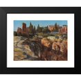 thumbnail image 2 of Edward Theodore Compton 14x11 Black Modern Framed Museum Art Print Titled - Palatine in Rom, 2 of 5