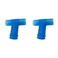 thumbnail image 4 of Transemion Drinking Snorkel Beverage Straw Stainless for Bar Party Entertainment Connector blue 2Set, 4 of 6