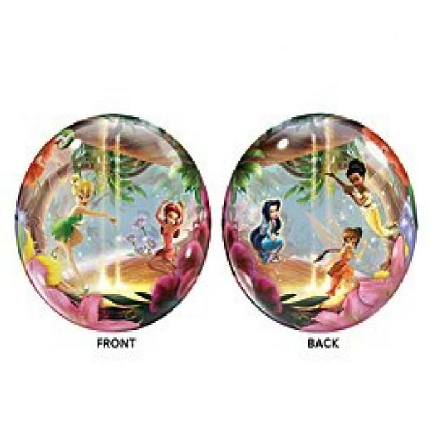 Tinker Bell and Fairy Friends 22" Latex Bubble Balloon