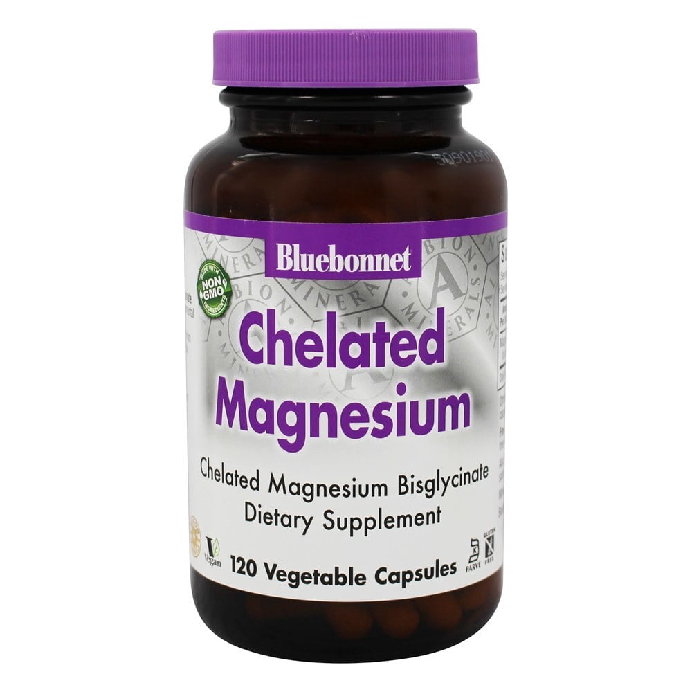 Nutrition Chelated Magnesium 120 Vegetable Capsule(s