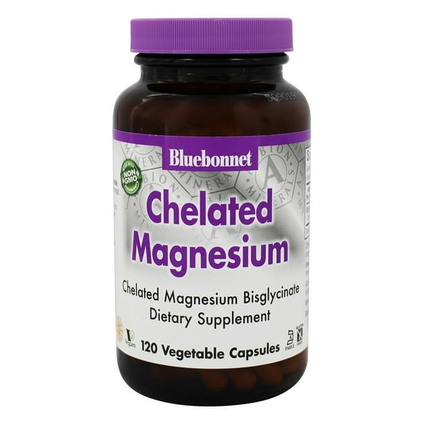 Nutrition Chelated Magnesium 120 Vegetable Capsule(s