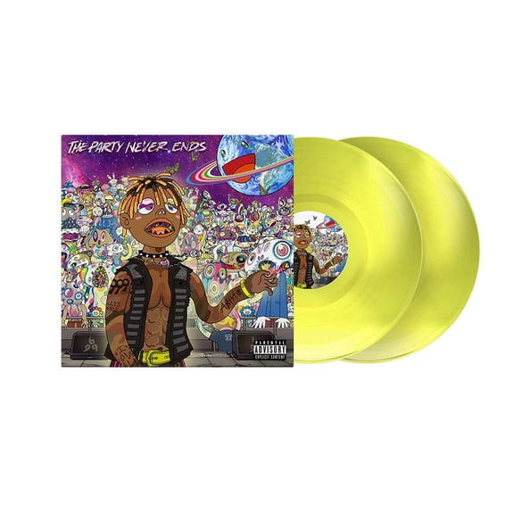Juice WRLD - The Party Never Ends (Translucent Yellow) - Music & Performance - Vinyl