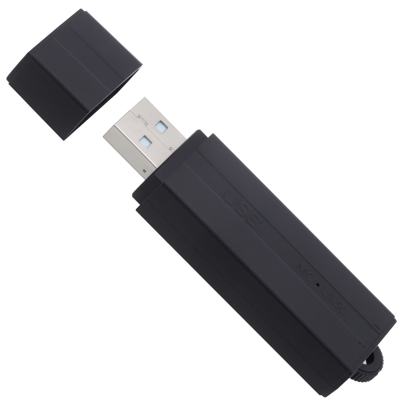 RecorderGear FD50 USB Flash Drive Spy Voice Recorder 8GB, Audio Activated With 25-Day Battery
